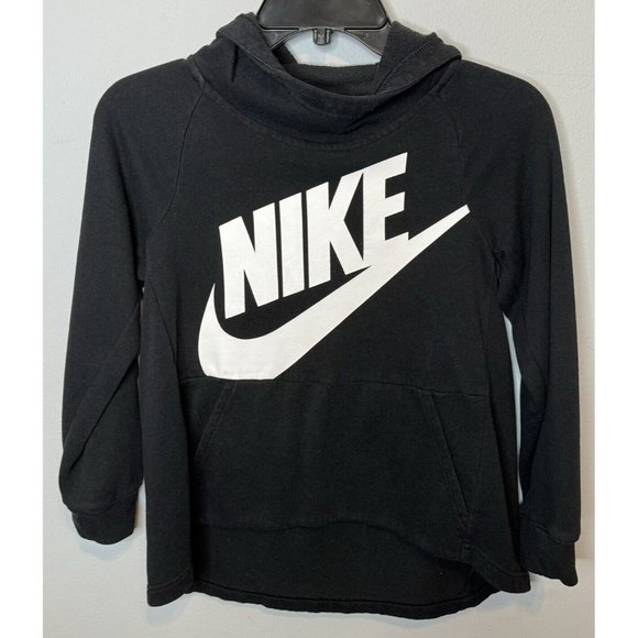 Nike Jackets & Coats Womens Nike Hoodie Small Black Jacket Long
